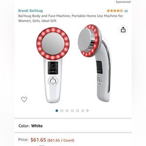 6 in 1 Body Fat Slimming and Facial Machine Fat Iron Red Light Infrared